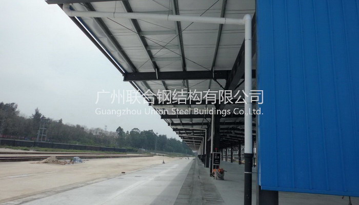 Guo Tang yard expansion project, two canopy canopy