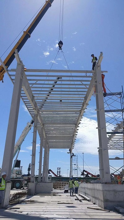 Reconstruction project warehouse and cold storage of Bella fishing pier in Mozambique
